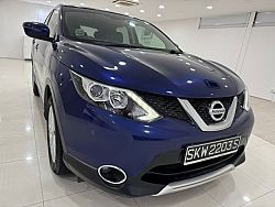 Nissan Qashqai 1.2 DIG-T CVT 2015 Blue Rear Entertainment Android Player